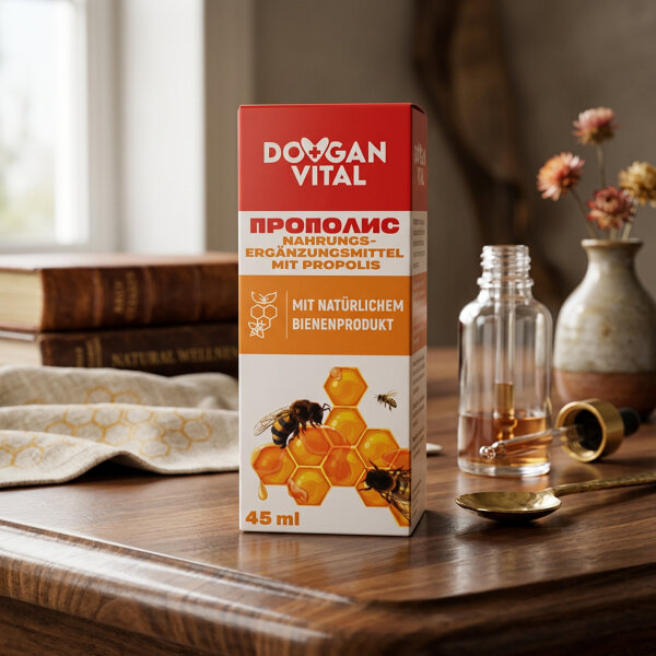 Dovgan Vital Propolis Tropfen 45 ml – Nahrungsergänzungsmittel