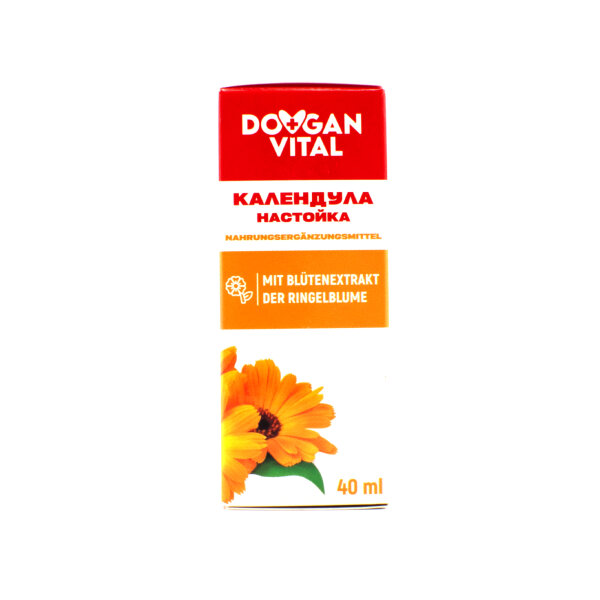 Dovgan Vital Calendula Tinktur 40 ml – mit Ringelblumenblüten