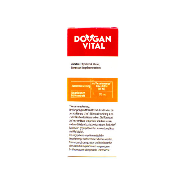 Dovgan Vital Calendula Tinktur 40 ml – mit Ringelblumenblüten