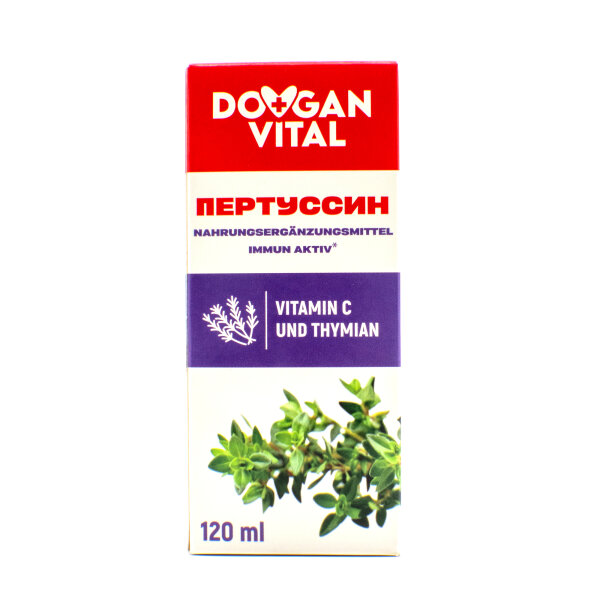 Dovgan Vital Pertussin Sirup 120 ml – mit Thymian & Vitamin C