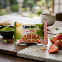 Beyoğlu Matchico Matcha Waffel Erdbeer 30 g