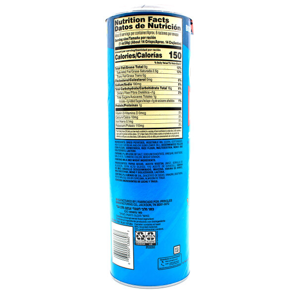 Pringles Salt & Vinegar 158g