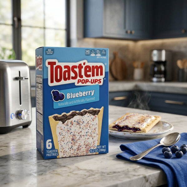 ToastEm Pop-Ups Frosted Blueberry Pastries 288g