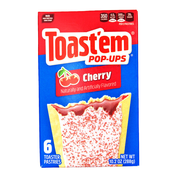 ToastEm Pop-Ups Frosted Cherry 288g USA Import