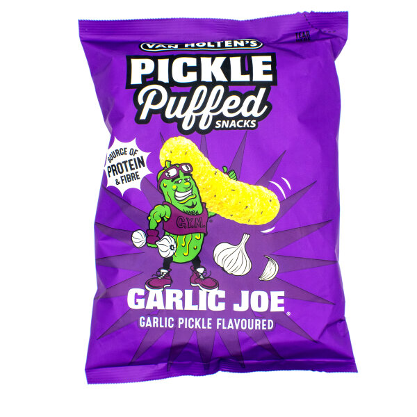 Van Holtens Pickle Puffs Garlic Joe 90g