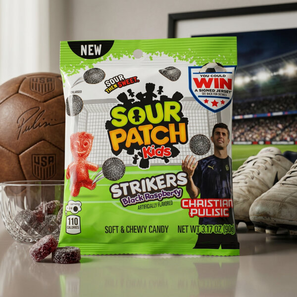 Sour Patch Kids Strikers Black Raspberry 90g