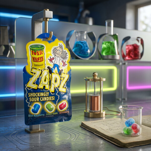 Toxic Waste Zapz Shockingly Sour Candies 60g