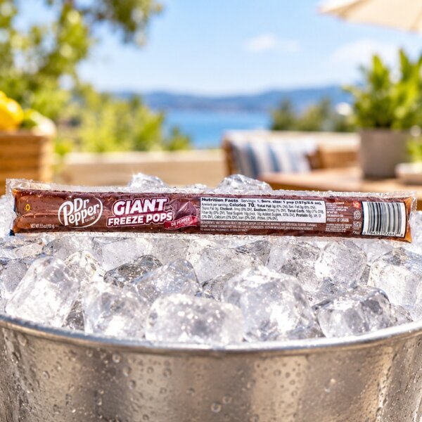 Dr Pepper Giant Freeze Pops 157g