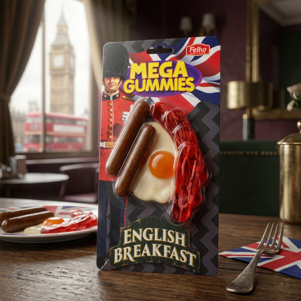 Mega Gummies English Breakfast 120g