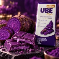 UBE Style Ube Schokolade 95 g – lila Schokolade mit...
