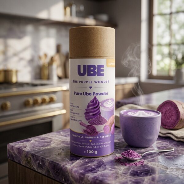 UBE Pure Ube Powder 100 g – 100 % Purpur-Yams-Pulver