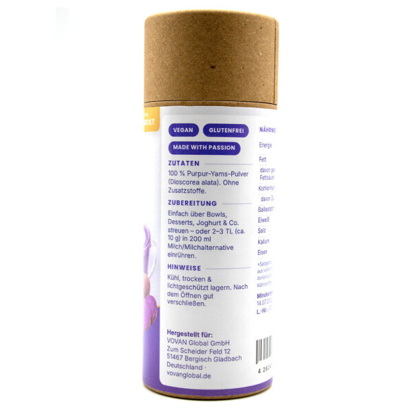 UBE Pure Ube Powder 100 g – 100 % Purpur-Yams-Pulver