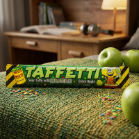Toxic Waste Taffetti Green Apple 20g UK Sour Candy