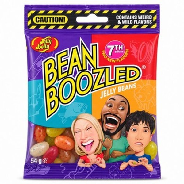 Jelly Belly BeanBoozled 7th Edition 54 g – Jelly Beans mit 20 verrückten & leckeren Sorten