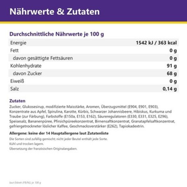 Jelly Belly BeanBoozled 7th Edition 54 g – Jelly Beans mit 20 verrückten & leckeren Sorten