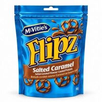 McVities Flipz Salted Caramel 90 g – Brezeln mit...