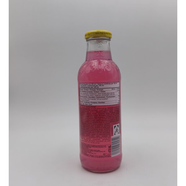 Calypso Triple Melon Lemonade 473 ml Glasflasche – Limonade mit Zitrone, Melone & Wassermelone