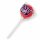 Dr. Sweet Tasty Pops Lolli – Lutscher, rot