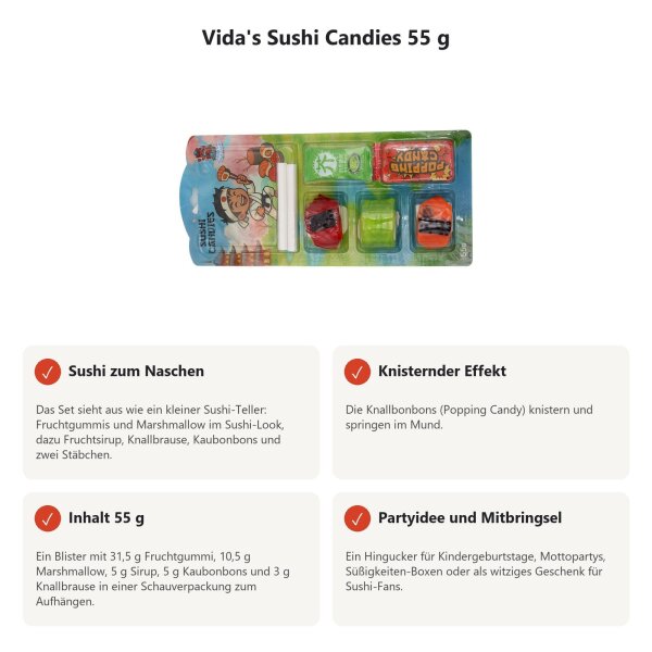 Sushi Candies 55 g