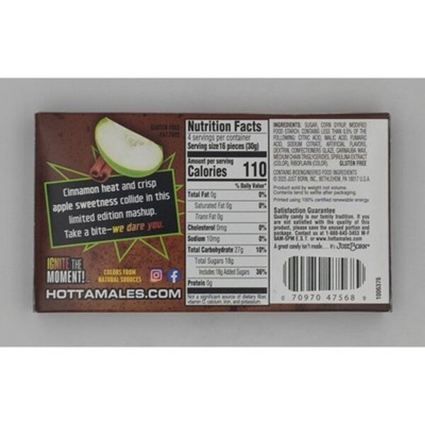 Hot Tamales Cinnamon Apple 120 g – Kaubonbons Zimt & Apfel, Limited Edition USA