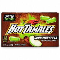 Hot Tamales Cinnamon Apple 120 g – Kaubonbons Zimt...