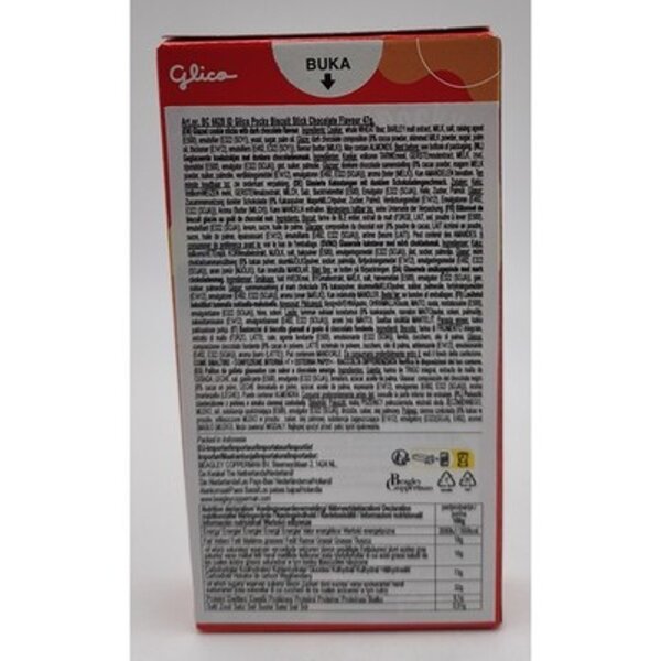 Glico Pocky Chocolate 47 g – Keksstangen mit Schokoladenglasur, Indonesien